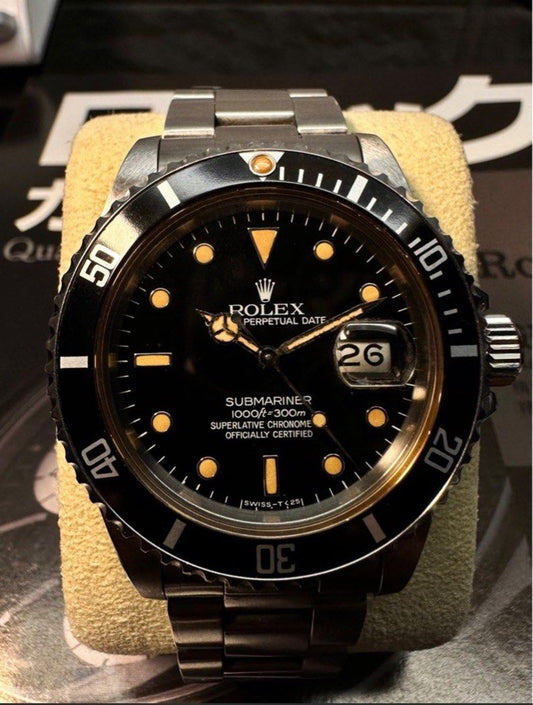Rolex 16800 Pumpkin Patina Untouched Case True Collector Set