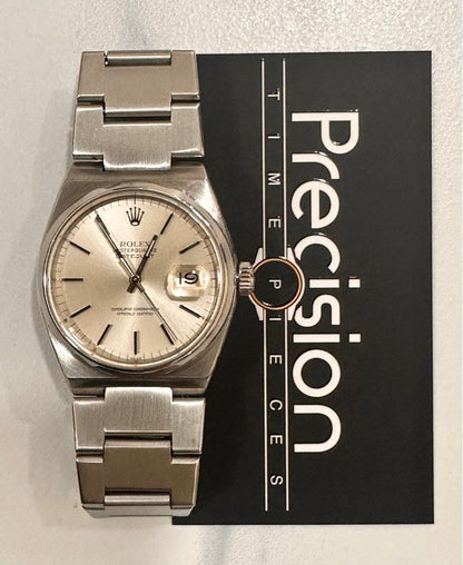 Rolex 17000 Datejust 36 OysterQuartz Silver Dial