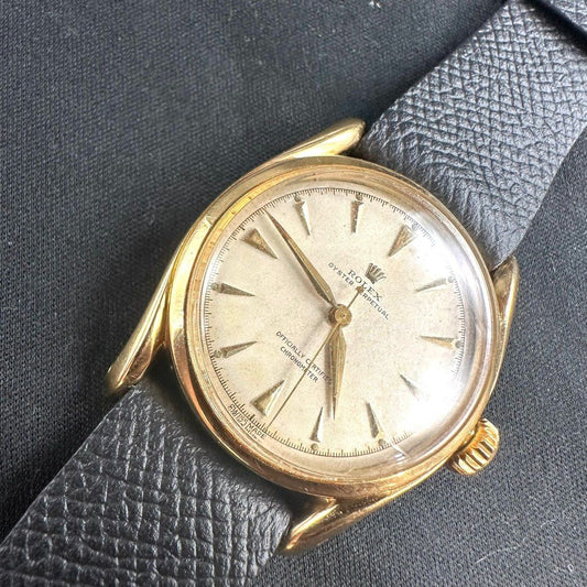 Rolex “Bombay” Oyster Perpetual 34 Ref: 6090 Circa 1952