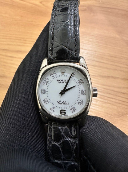 Rolex Cellini Danaos White Gold 25mm Quartz Ref. 6229