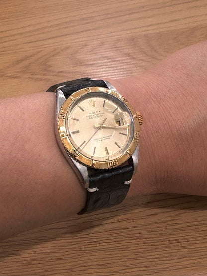 Rolex DateJust 36 Two-Tone Ref: 6609 TOG Bezel