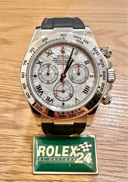 Rolex Daytona Ref: 116519 Meteorite Dial Untouched Case Full Set