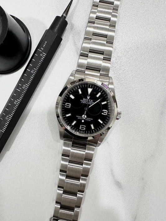 Rolex Explorer Ref: 14270 36mm Full Set SWISS Only Dial