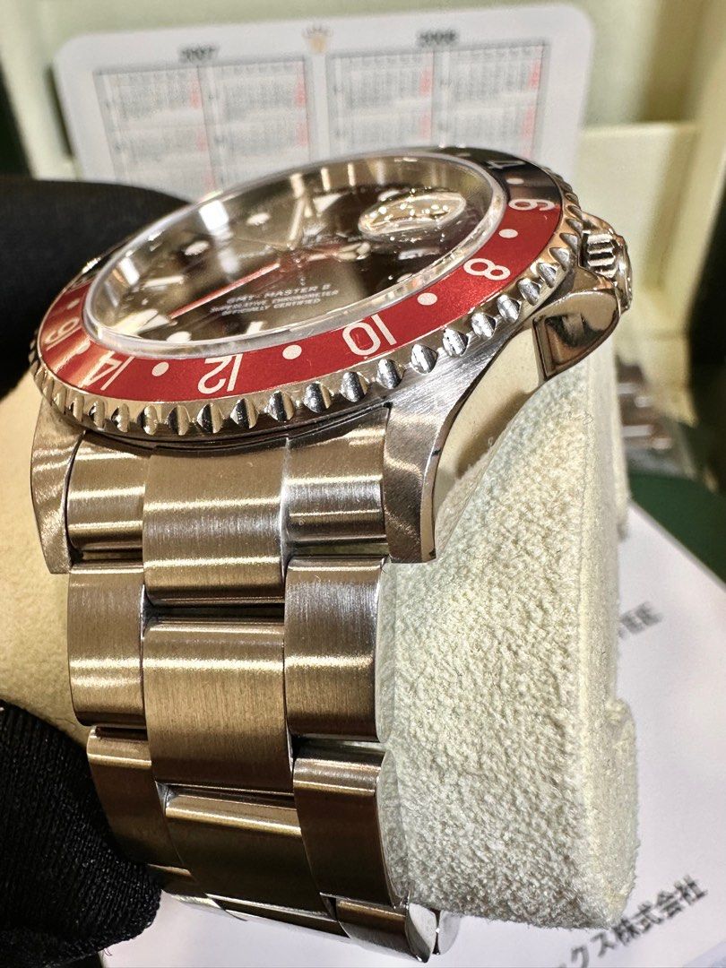 Rolex GMT-Master II Ref: 16710 “Pepsi” RARE 3186 Last 5-Digit Untouched Case Full Set