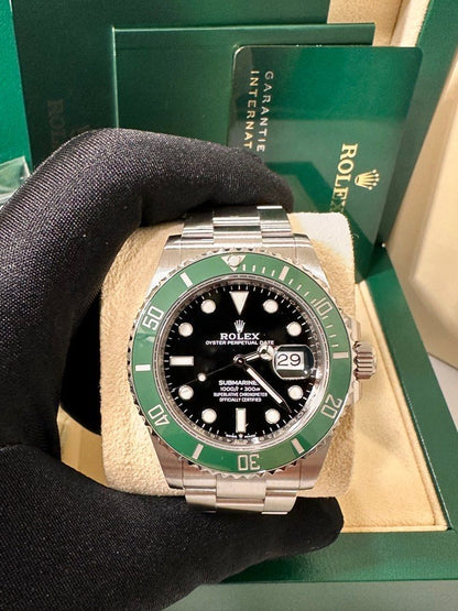 Rolex Submariner Ref: 126610LV “Starbucks”MK I Full Set 2021