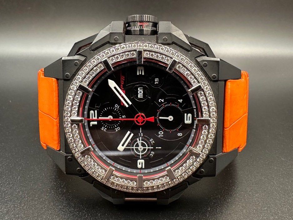 Snyper One Chronograph Diamonds Bezel