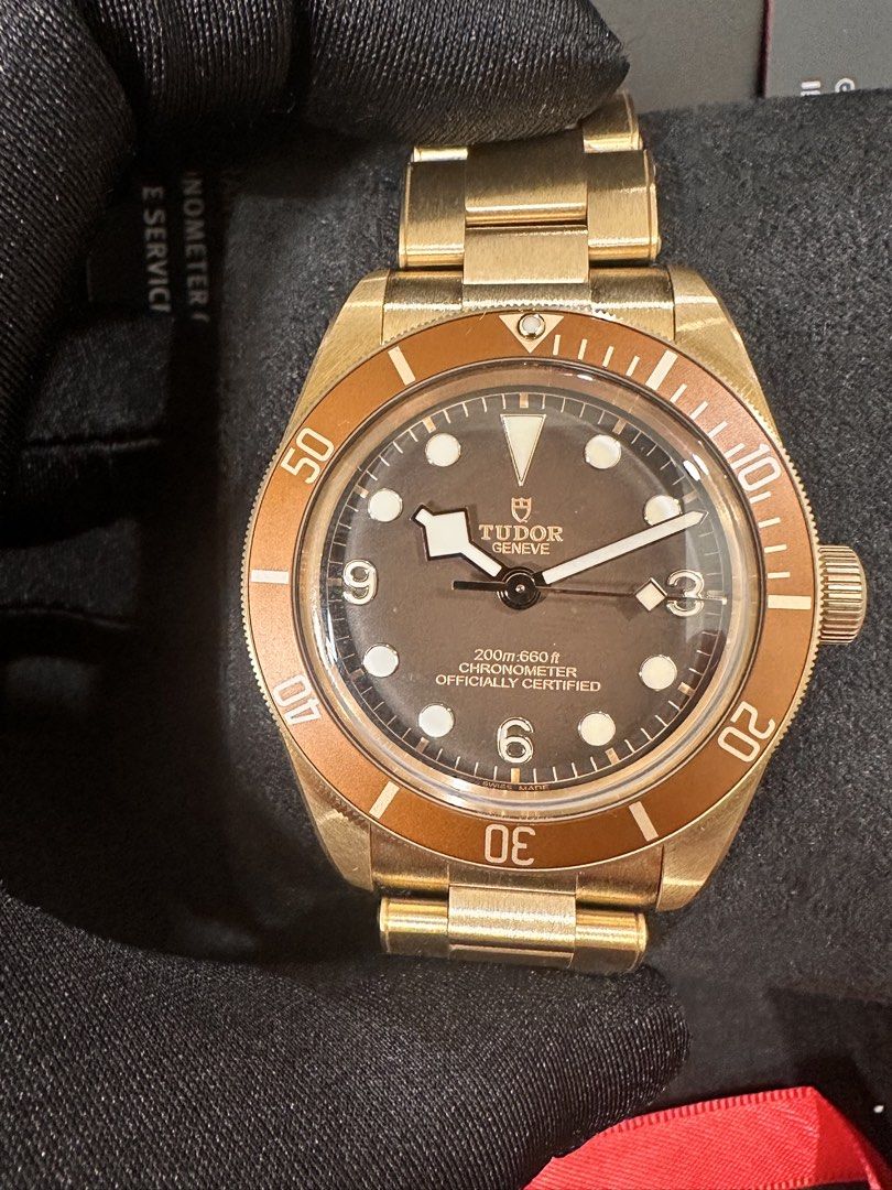 Tudor Black Bay 58 Bronze Ref: 79012M Brown Dial & Insert 39mm New Old Stock Dec 2021 Full Set