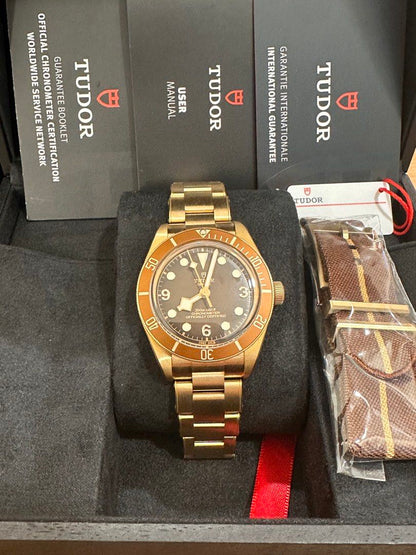 Tudor Black Bay 58 Bronze Ref: 79012M Brown Dial & Insert 39mm New Old Stock Dec 2021 Full Set