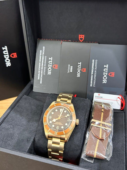 Tudor Black Bay 58 Bronze Ref: 79012M Brown Dial & Insert 39mm New Old Stock Dec 2021 Full Set