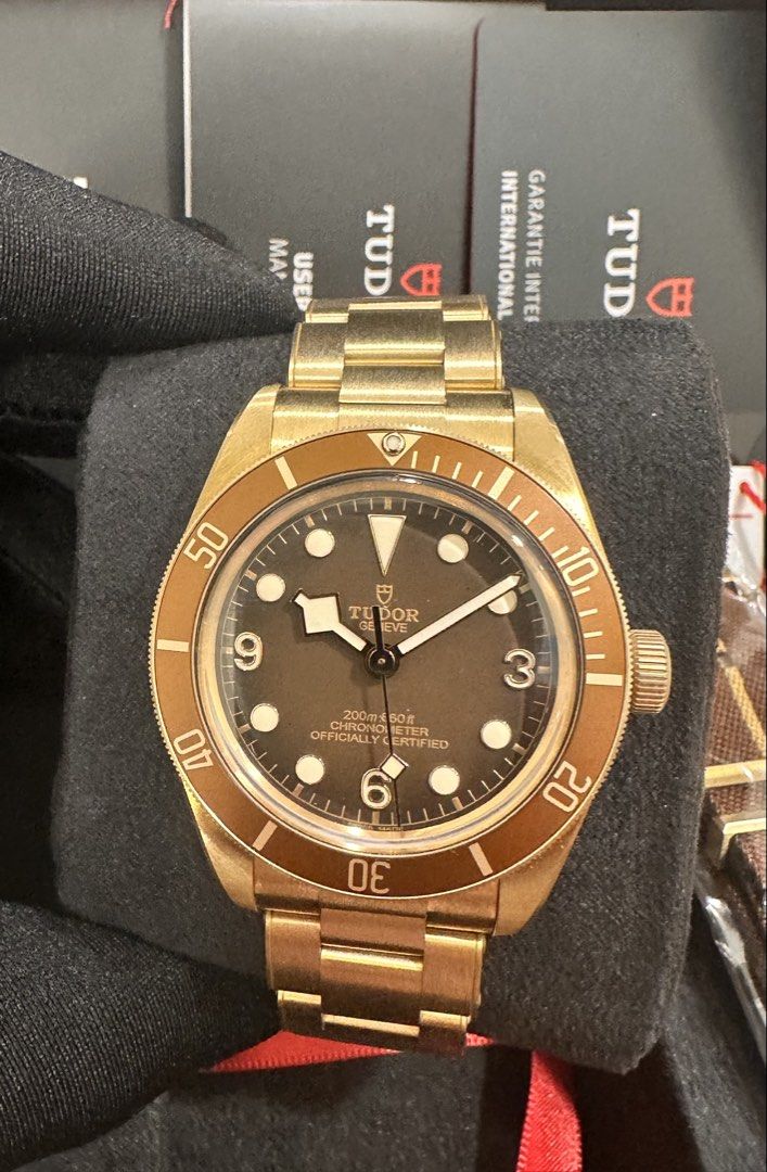 Tudor Black Bay 58 Bronze Ref: 79012M Brown Dial & Insert 39mm New Old Stock Dec 2021 Full Set
