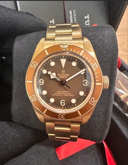 Tudor Black Bay 58 Bronze Ref: 79012M Brown Dial & Insert 39mm New Old Stock Dec 2021 Full Set