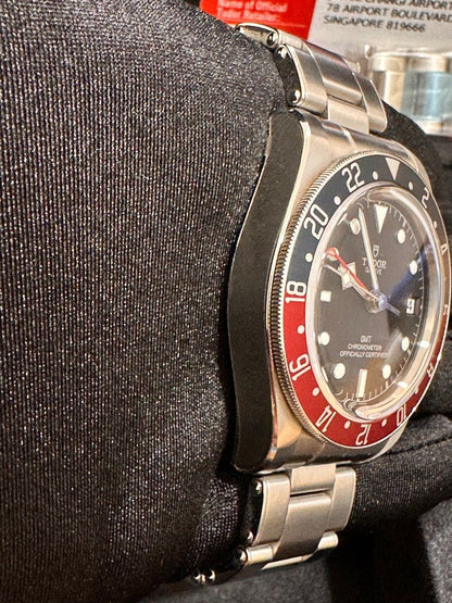 Tudor Black Bay GMT “Pepsi” Ref: 79830RB 41mm Full Set Black Dial
