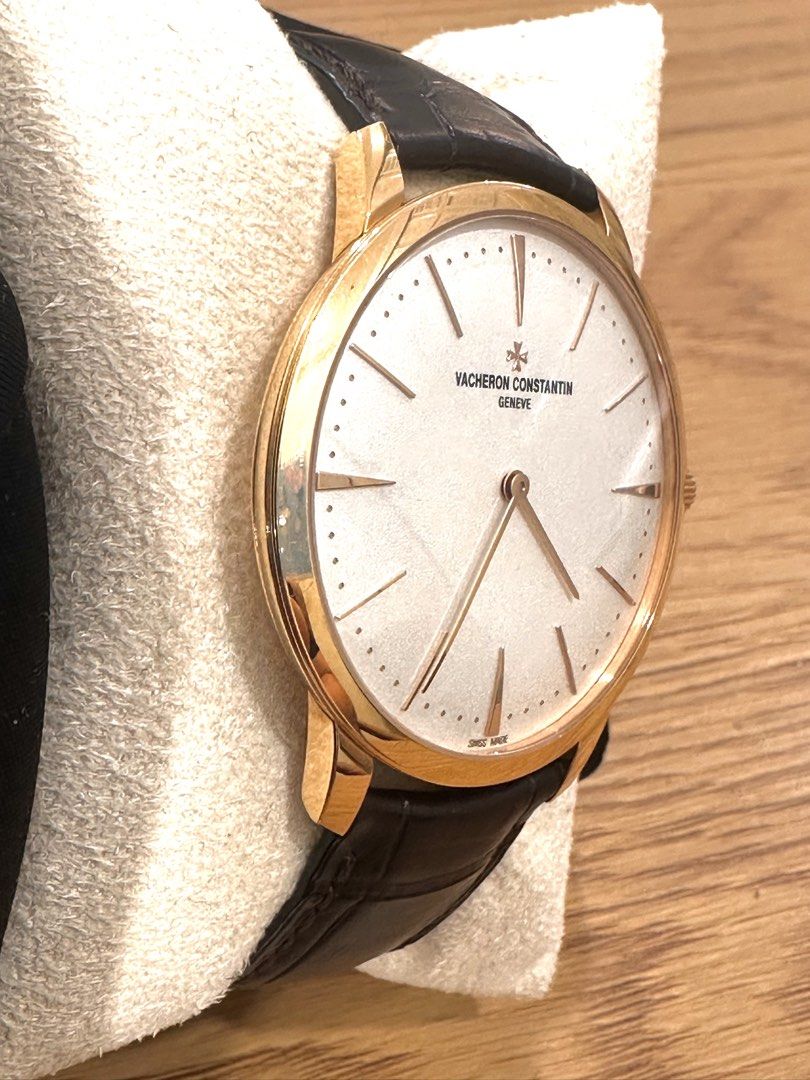 Vacheron Constantin Patrimony 18K Rose Gold 40mm Ref: 81180 Manual Wind