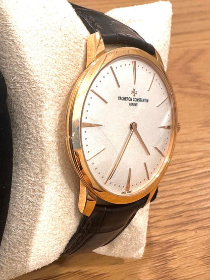 Vacheron Constantin Patrimony 18K Rose Gold 40mm Ref: 81180 Manual Wind