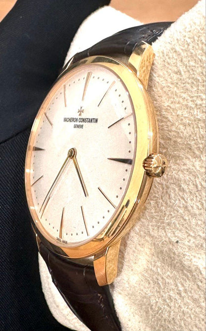Vacheron Constantin Patrimony 18K Rose Gold 40mm Ref: 81180 Manual Wind